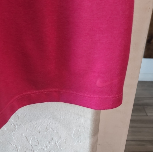 Nike Dri-Fit Racerback Tank Top Bright Pink Hot Pink - Picture 3 of 4